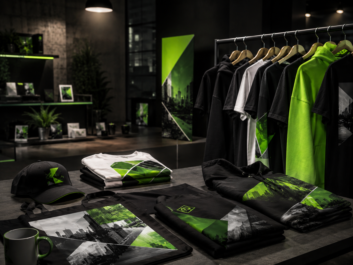 Kleding met bedrukking MJ Reclame